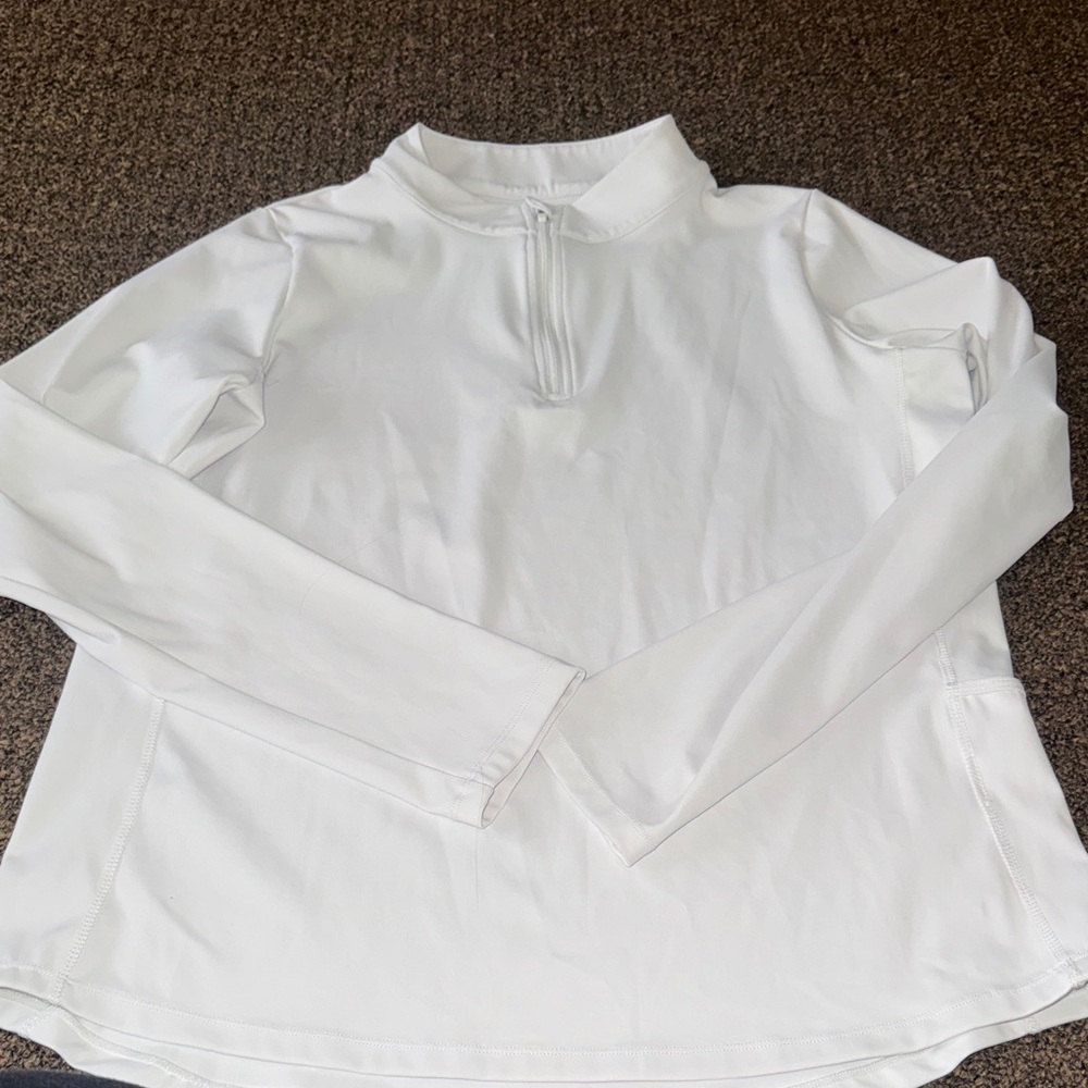 White Long Sleeve Women's Top
